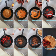 homemade rasam powder step by step