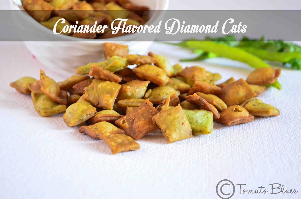 coriander diamond cuts