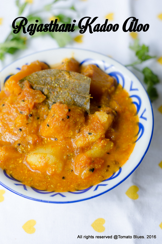 rajasthani kadhoo aloo