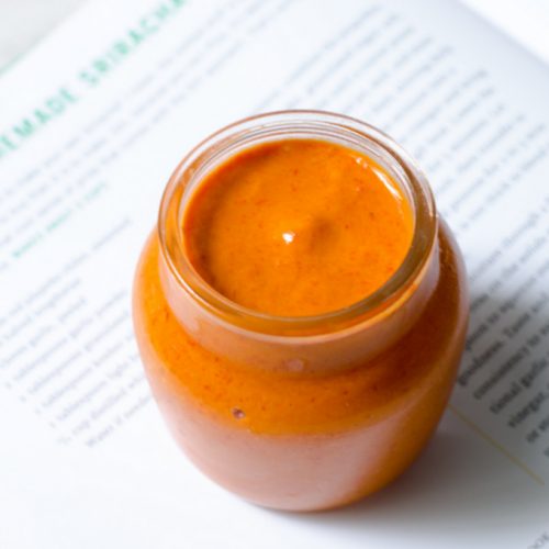 homemade sriracha sauce