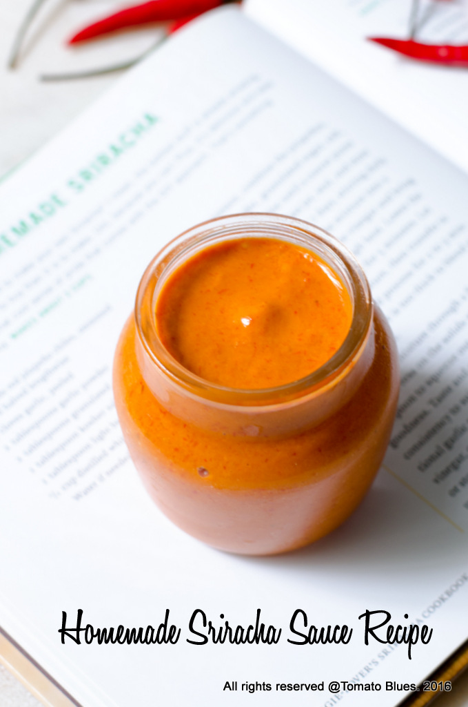 homemade sriracha sauce