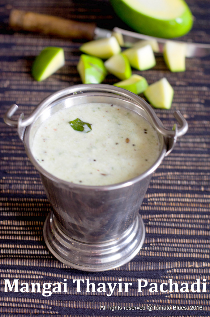 raw mango raita