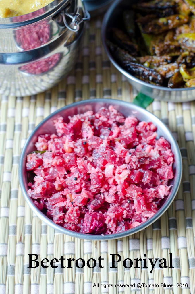 beetroot thoran