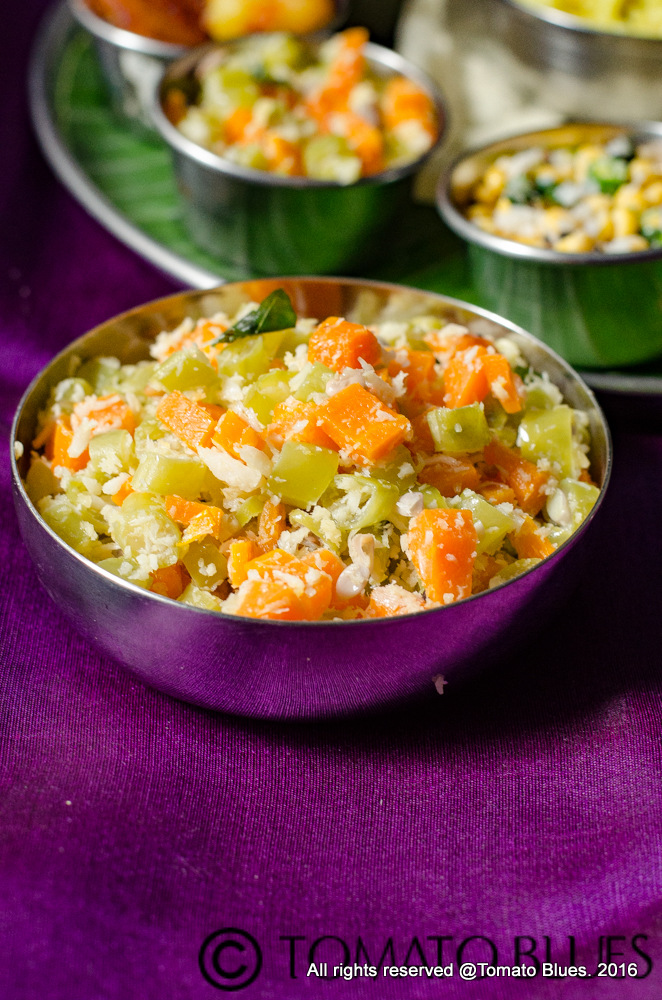 carrot beans poriyal