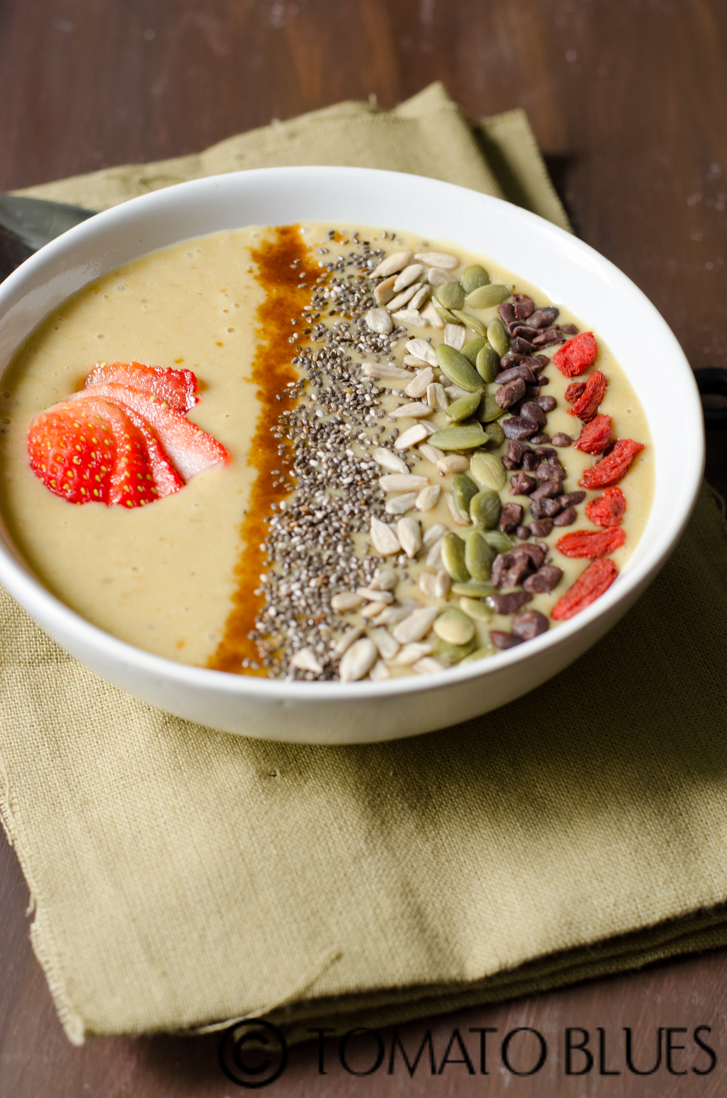 sweet potato smoothie bowl