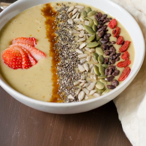 sweet potato smoothie bowl