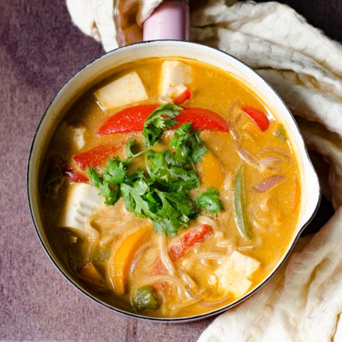 one pot vegetable ramen