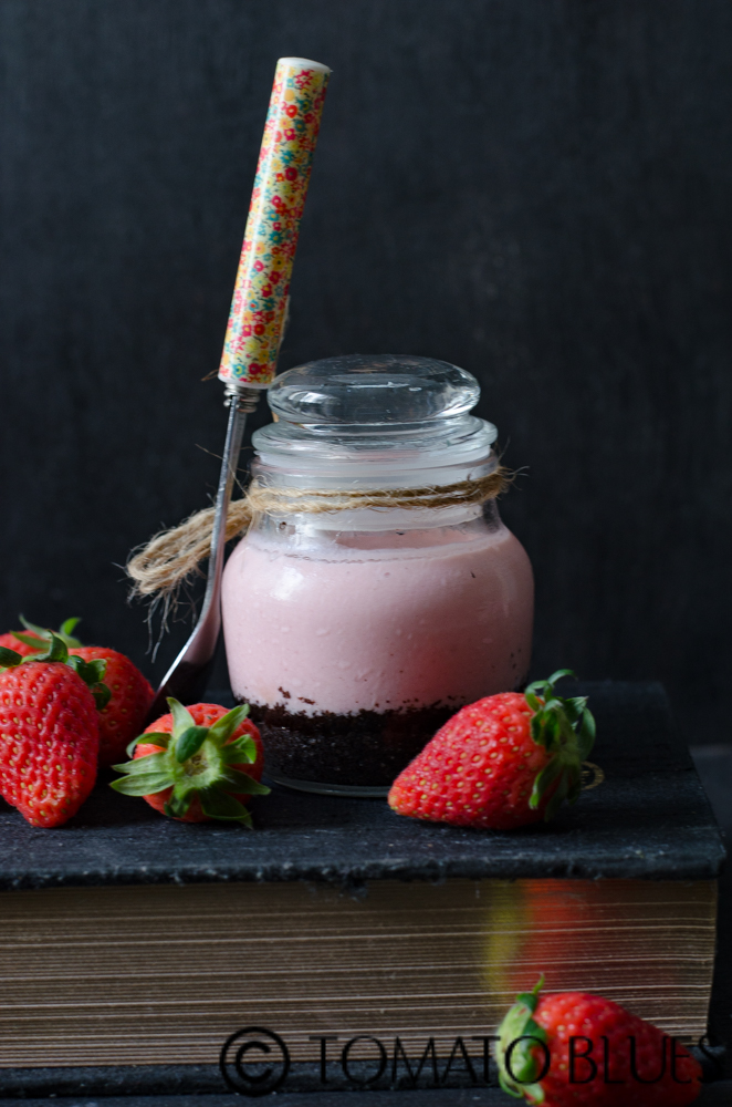 no bake strawberry cheesecake