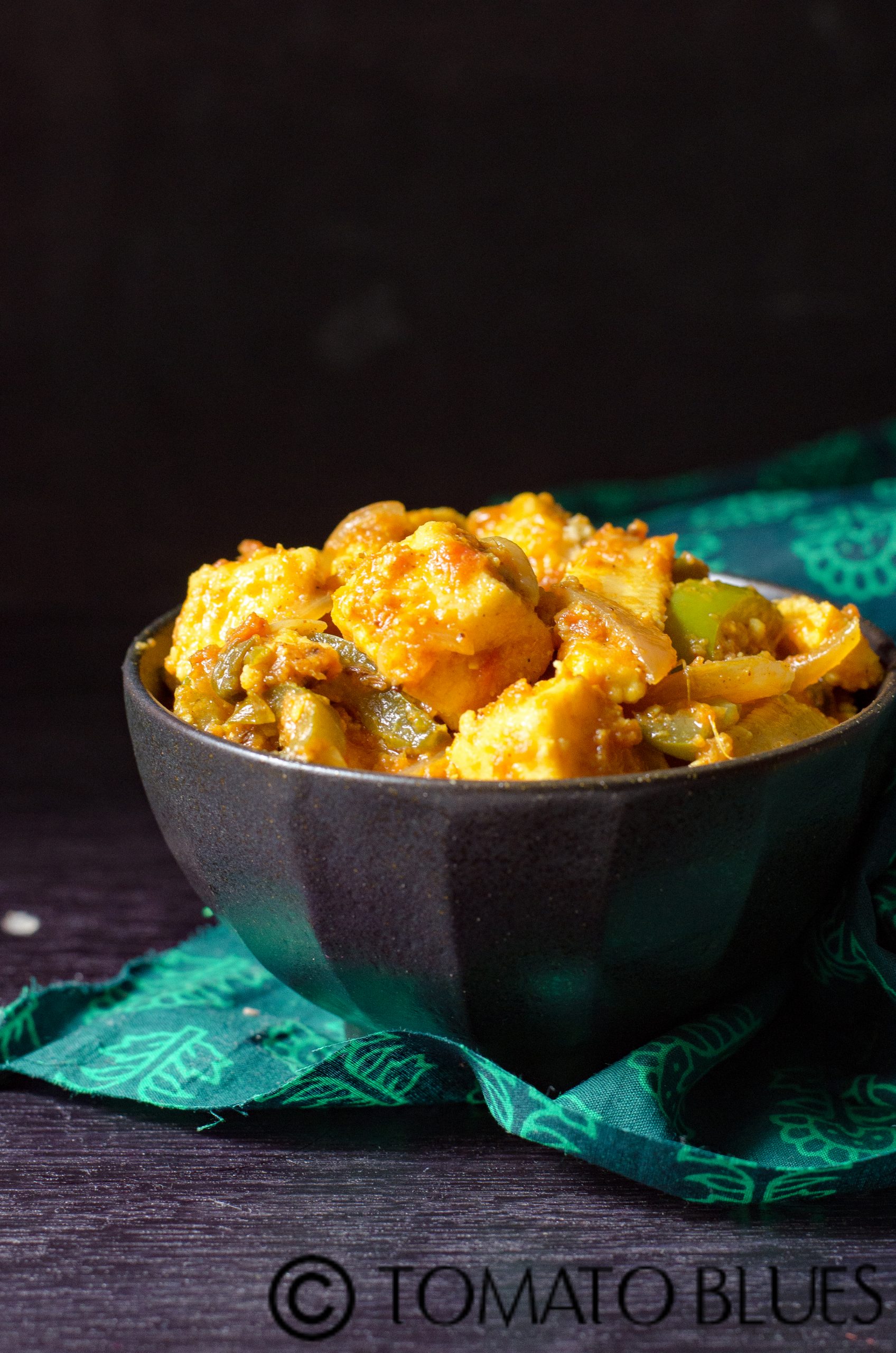 BABY CORN PANEER JALFREZI