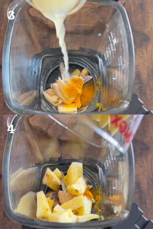 how to make pineapple juice without a juicer?