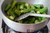 restaurant style bhindi do pyasa