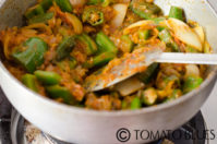 restaurant style bhindi do pyasa