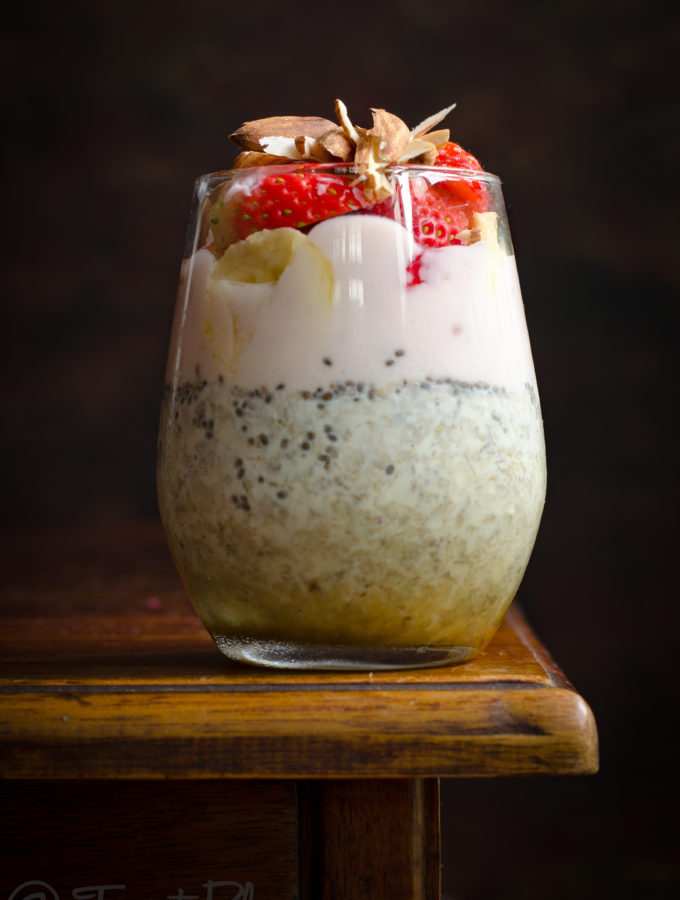 strawberry millet parfait