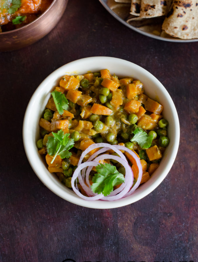 gajar matar sabzi