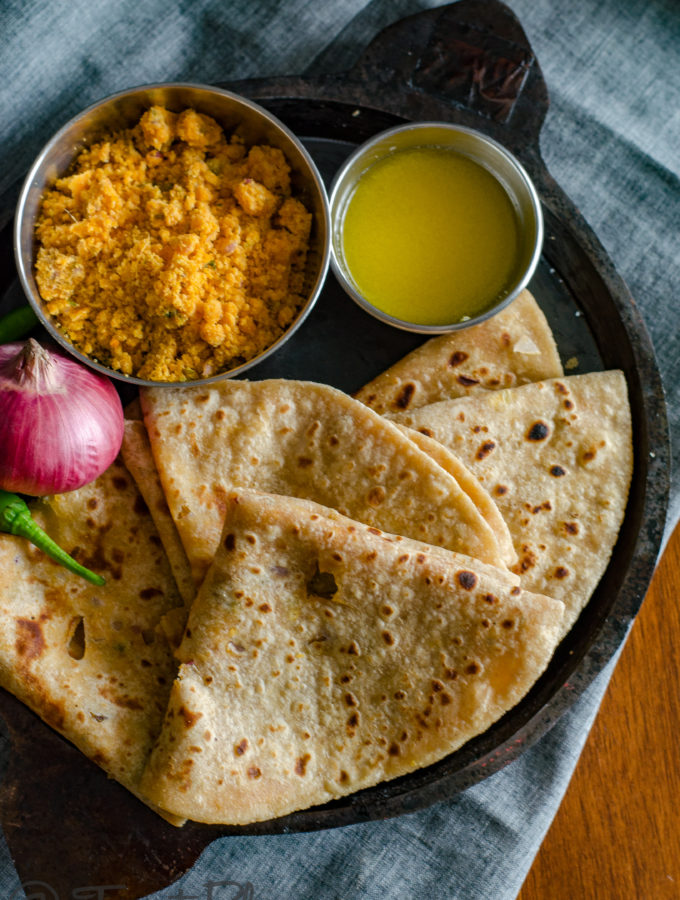 Sattu Paratha Step By Step