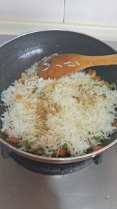 bengali vegetable pulao step by step