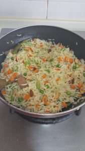 bengali vegetable pulao step by step