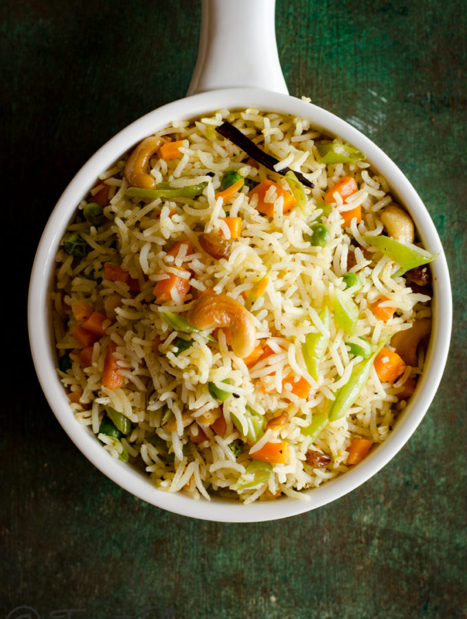 bengali vegetable pulao