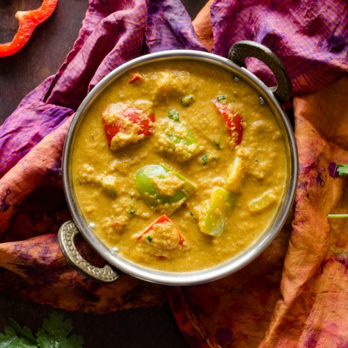 capsicum masala curry