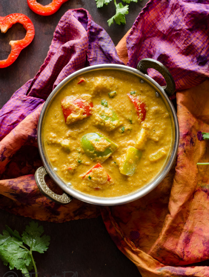 capsicum masala curry