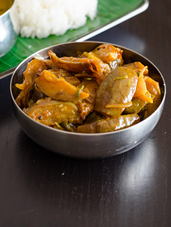 brinjal capsicum curry