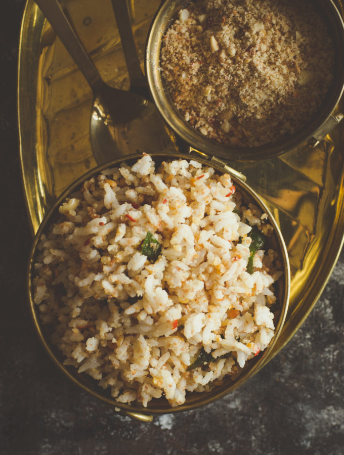 verkadalai sadam or PEANUT RICE