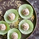 Vegan Nut Free Bliss Balls Recipe - Tomato Blues