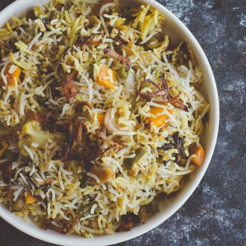 veg dum biriyani