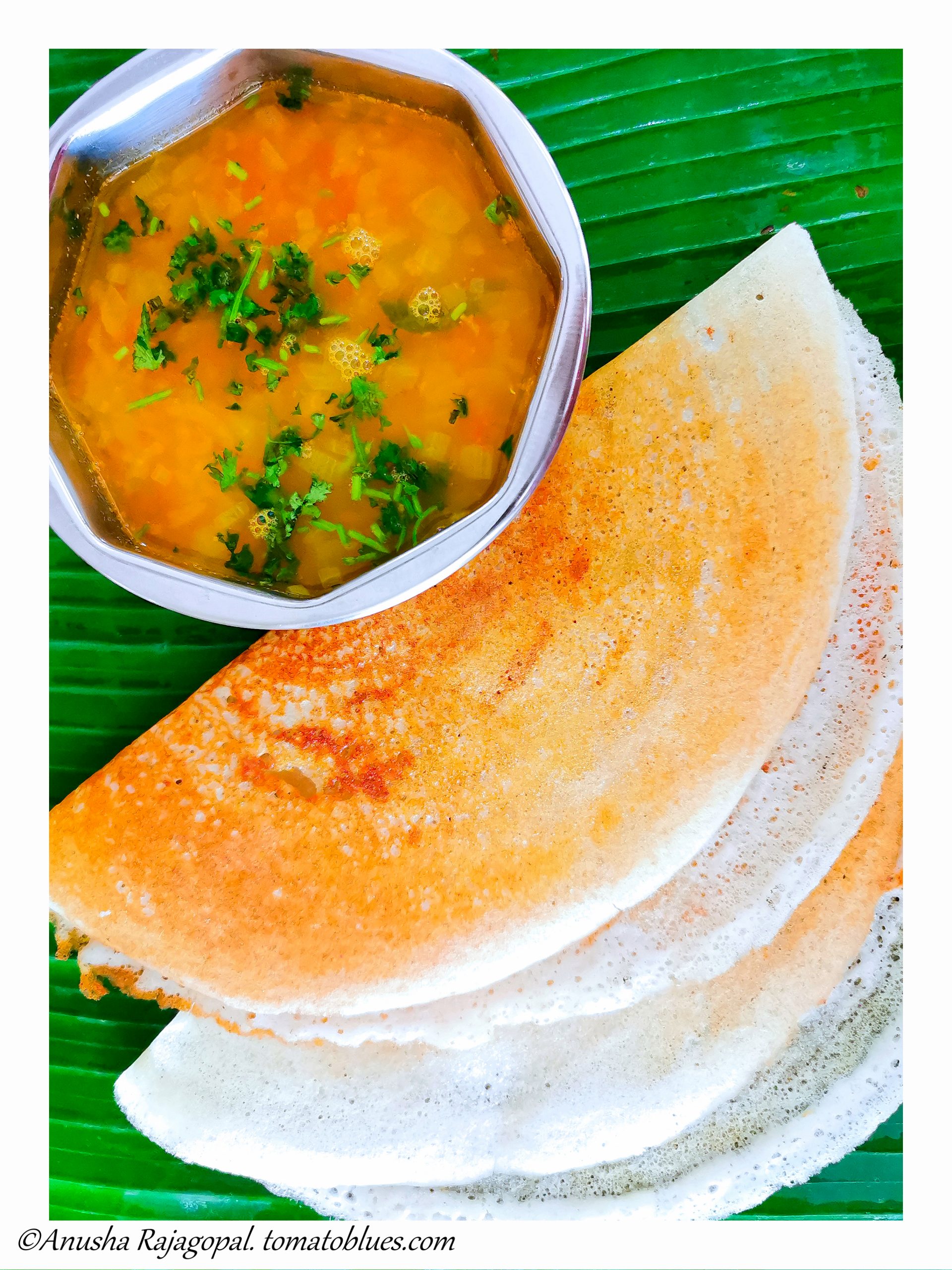 Millet Idli Dosa with barnyard millet - Tomato Blues