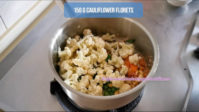 how to make cauliflower cashew curry step by step