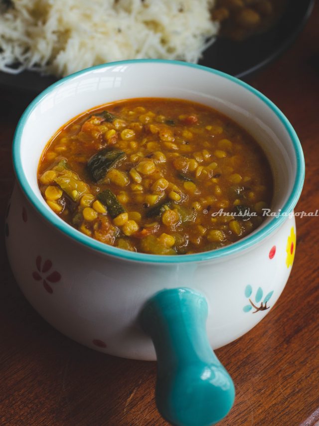 Instant Pot Zucchini  Lentils Curry