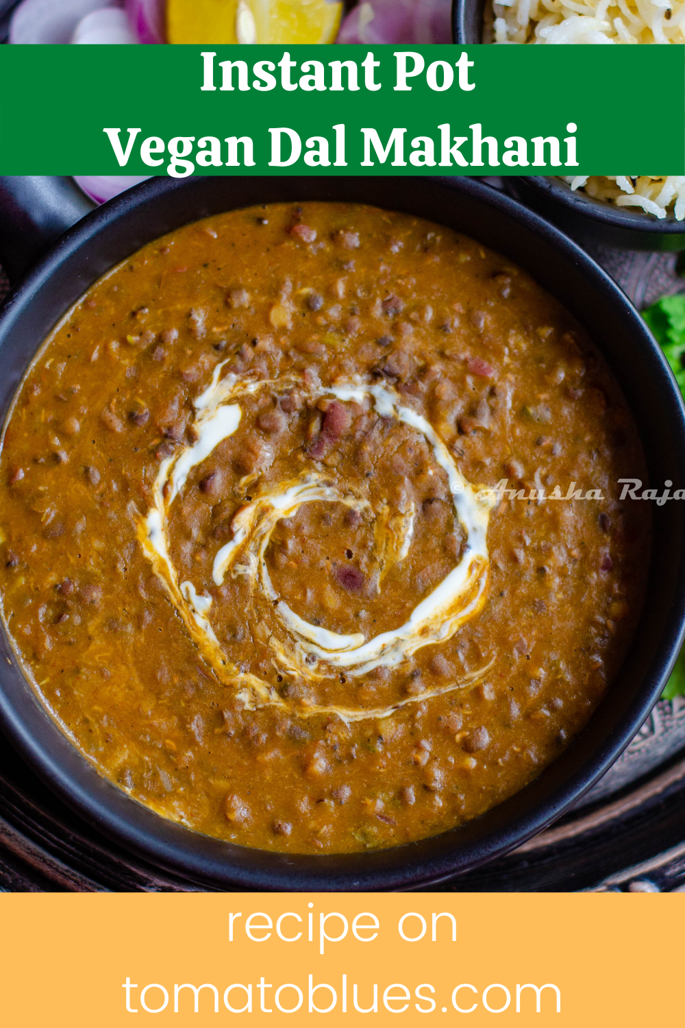 Instant pot vegan dal makhani pinterest