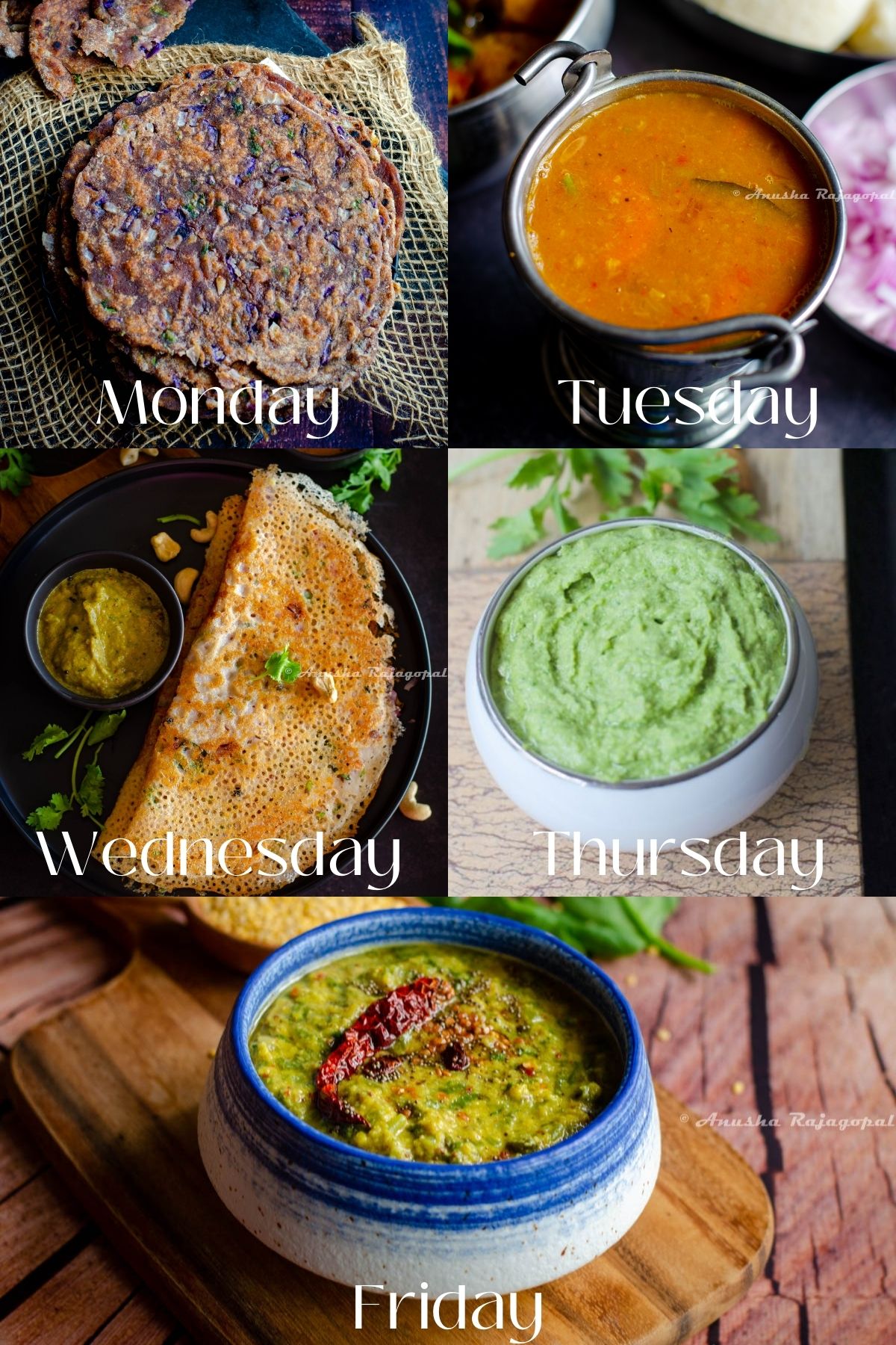 A guide to Indian meal planning with weekly meal plans