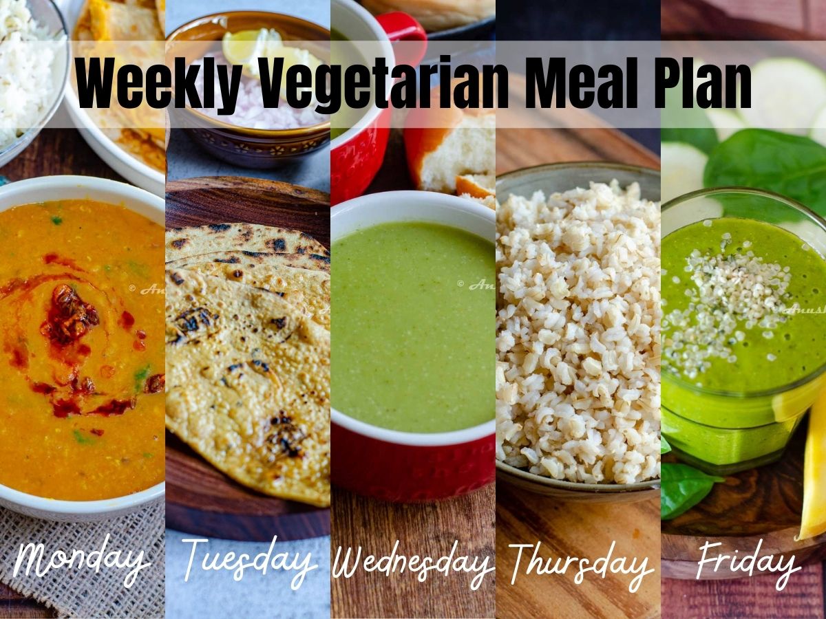 Weekly meal planning on Sunday