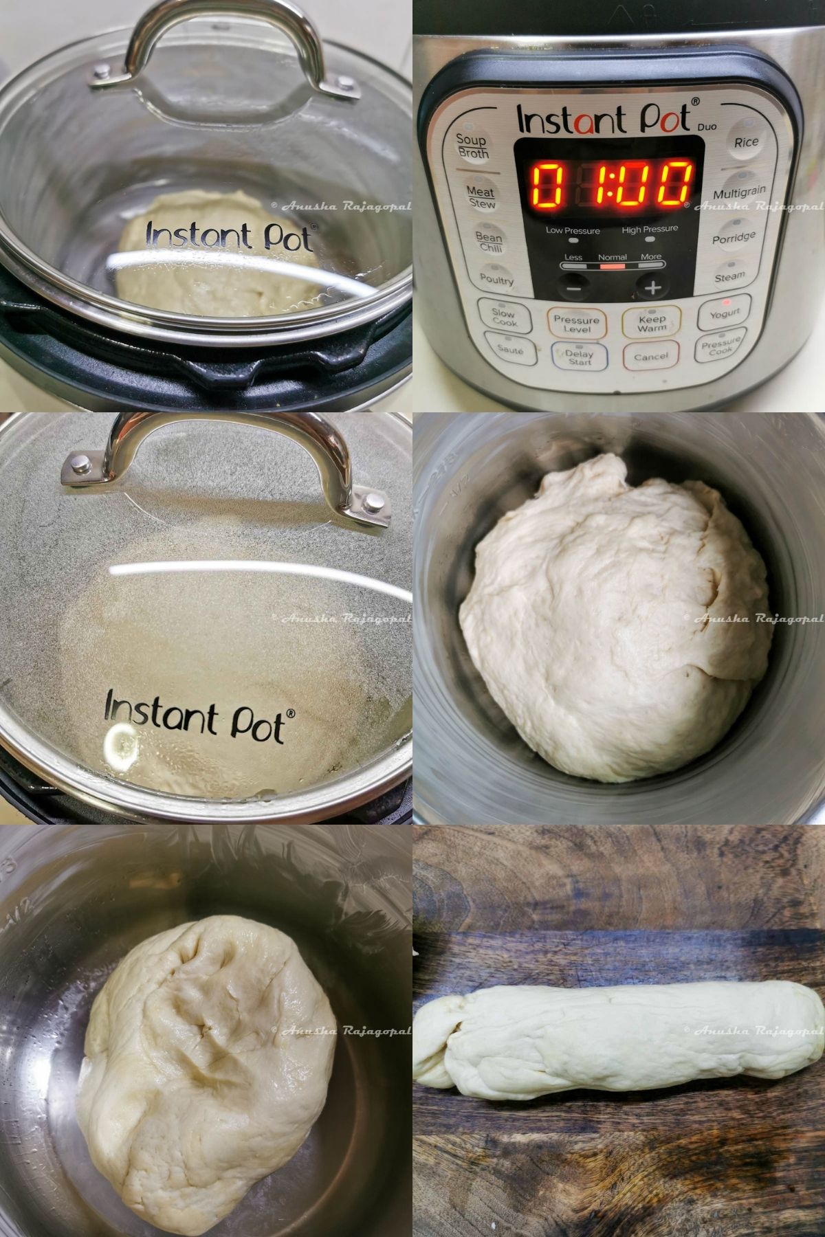 how to proof bread dough in an Instant Pot?