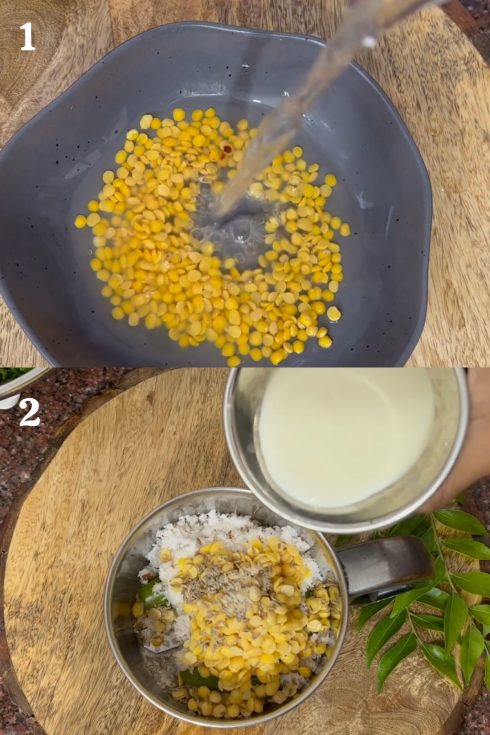 step by step guide to make mor kulambu