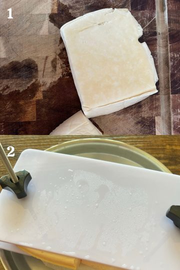 how to press tofu using a tofu press?
