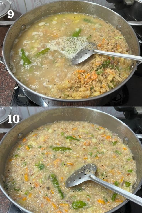 how to make samba rava upma step by step?