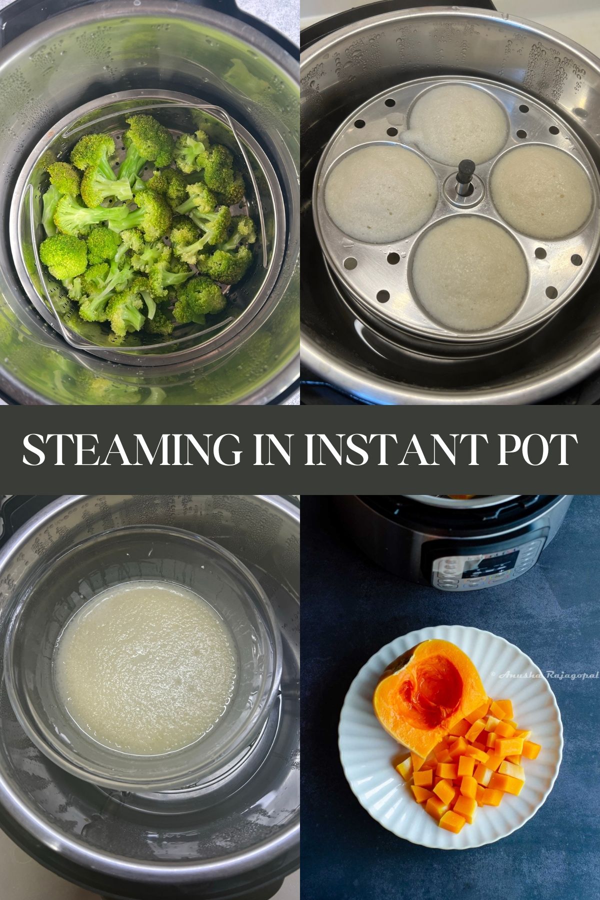 How to steam in the Instant Pot? - Tomato Blues