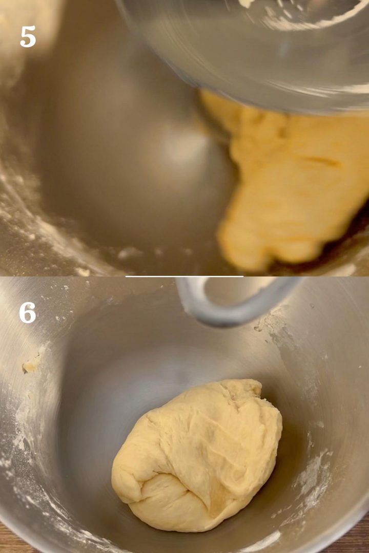 step by step guide to make air fryer cinnamon rolls