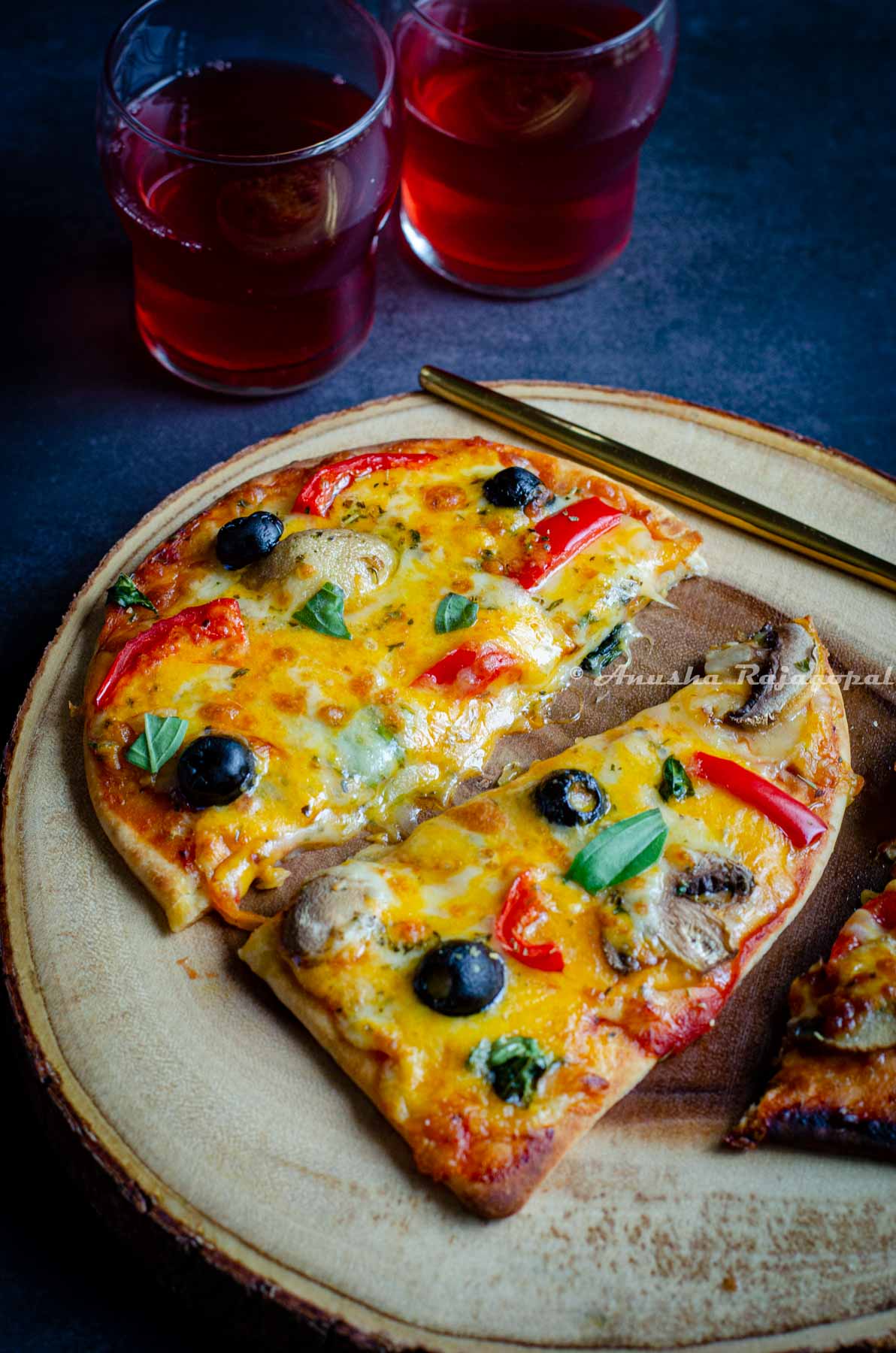 Easy Air Fryer Naan Bread Pizza